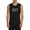Black, variant on Performance Athletic Tank Top Sleeveless Workout Shirt Wicking Gym Running Fitness Apparel Black L