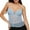 Blue, variant on Tank Tops Women Women's Sheer Lace Peplum Spaghetti Strap Camisole Cami Tops for Women White S