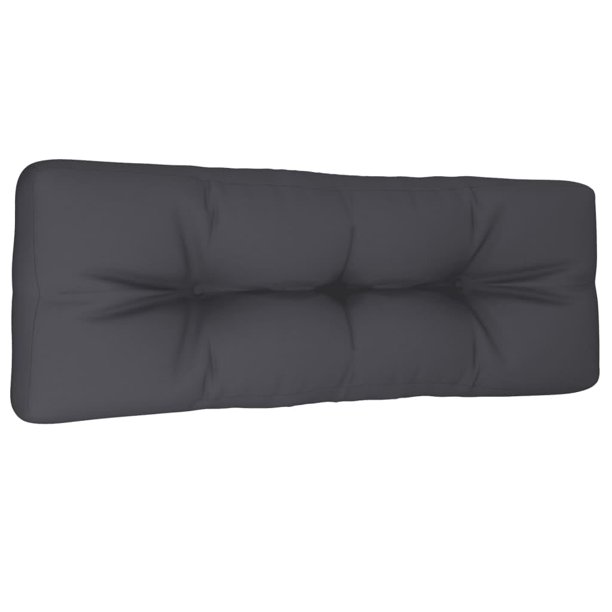 Cojín de palé para exteriores VidaXL, tela hidrófuga, 120 x 40 x 12 cm