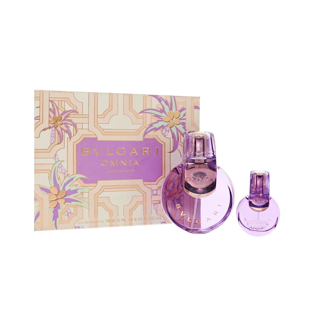 Bvlgari Omnia Amethyste for Women 2 Piece Set: 3.4 oz Eau de