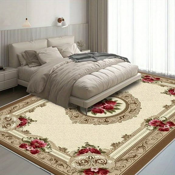5.3'x7.5' carpet runners non slip long carpet runners for hallway area rug for living room area rug neutral area rug thick