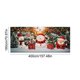 thumbnail image 2 of Decoraciones de Navidad Al Aire Libre 15.74x6.88Ft Decoraciones de Fondo de la Fiesta de los Céspedes de la Casa Al Aire Libre de Nylon, 2 of 6
