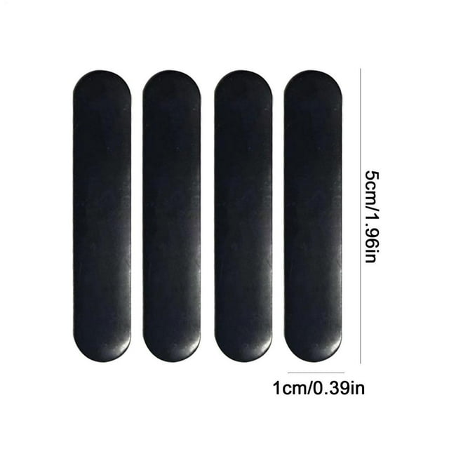 4pcs Golfer Adhesive Lead Tape Strips Add Swing Weight To Golf Club Tennis Racket Iron Putter Racquets Golf Club Accessaries Black