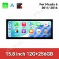 thumbnail image 3 of ZWNAV 15.8 inch Android 15 Car Radio For Mazda 6 2014-2016 HD Multimedia Video Player Navigation GPS DVD 4G DSP Stereo Bluetooth, 3 of 15