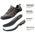 thumbnail image 3 of Zapatos de Senderismo Impermeables para Hombre NORTIV 8 de Cuero, Corte Bajo, Talla 8.5, 3 of 5