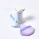 thumbnail image 4 of Esponja de maquillaje suave lavable, de terciopelo, con forma de triángulo, para base de maquillaje, colorete y polvos, 2 unidades, 4 of 5