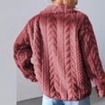 thumbnail image 4 of Chaquetas y abrigos casuales sin capucha de manga larga para mujer, suéter liso de manga larga con cremallera, abrigo casual, chaqueta para mujer, 4 of 4