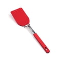 thumbnail image 2 of Stainless Steel Flexible Nylon Spatula - Med - Red 10.75x2x3.25, 2 of 2