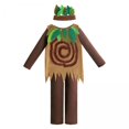 thumbnail image 1 of 2x Trajes De árbol Para Niños, Tocado, Chaleco, Mameluco Para Espectáculo De Halloween, Festival, XL, 1 of 7