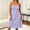 Purple, variant on Women's Plus Size Lace Trim Slip Nightgown Solid Color V‑Neck Ruched Midi Sleep Dress for Summer Loungewear Red XL(XL)