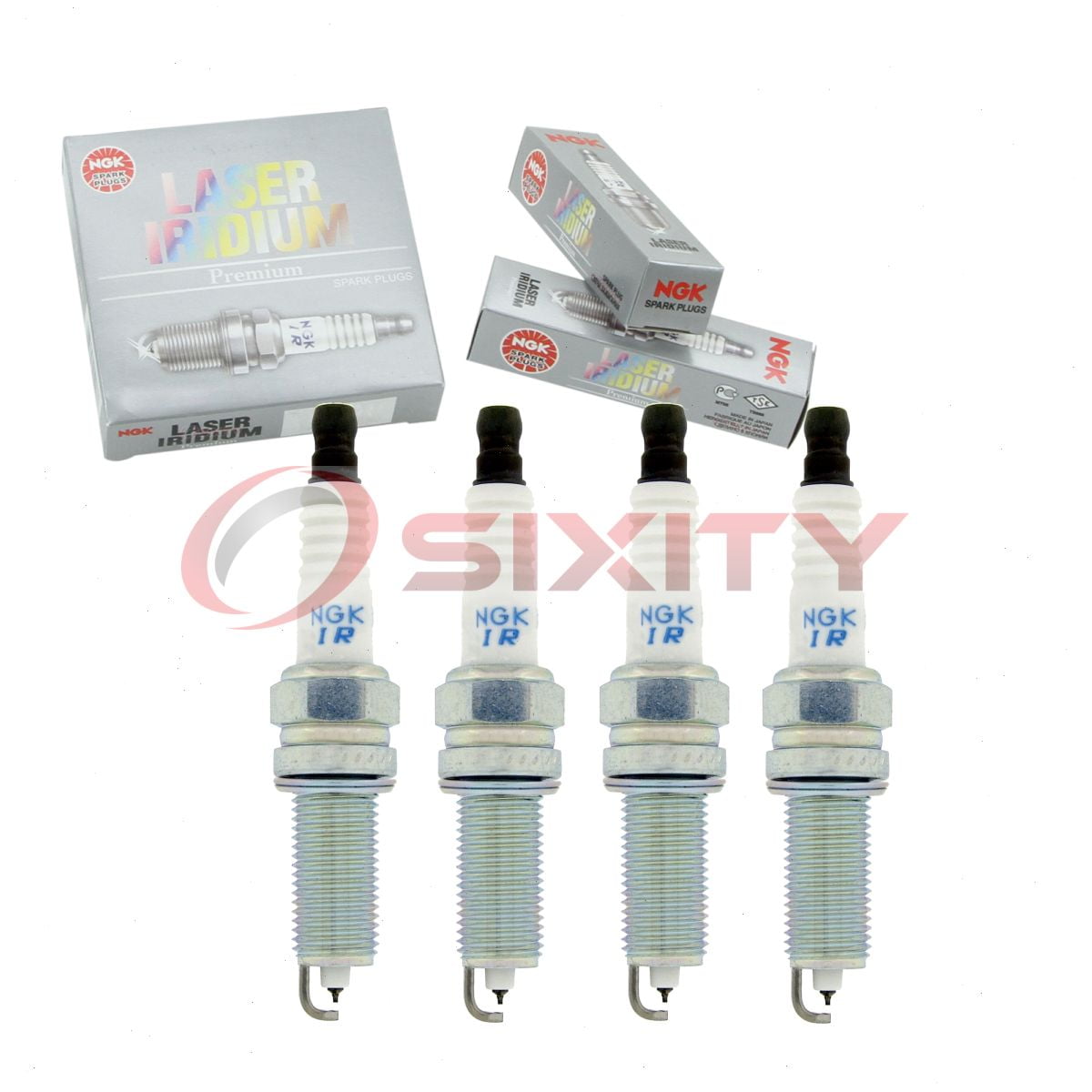 4 pc NGK 9723 Laser Iridium Spark Plugs for 9030 9686 9752 REC8WYPB3 Ignition Wire Secondary Fits select: 2012-2016 HYUNDAI ELANTRA, 2011-2015 JEEP GRAND CHEROKEE