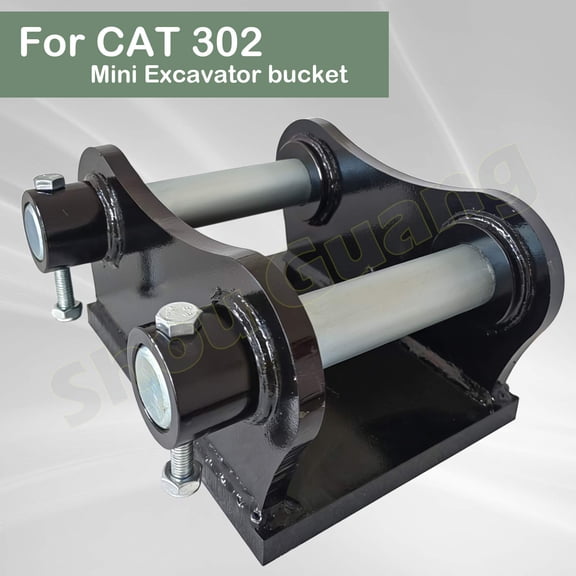 Cat 302 Mini Excavator bucket Ears Adapter Attachment 35MM 6-1/2 C-C