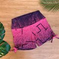 thumbnail image 1 of Short de gimnasia con ajuste en el lateral Fitness Sports String Short femenino para entrenar y caminar Estampados surtidos Deng Xun unisex, 1 of 2