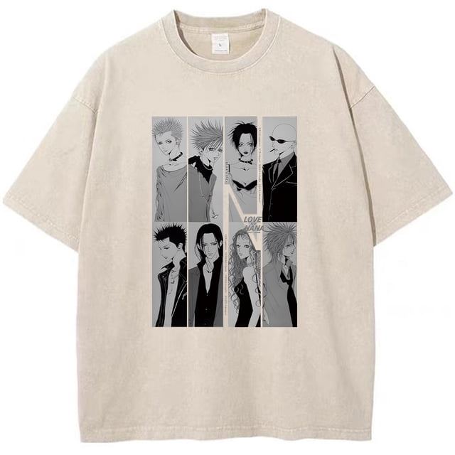 Camisetas góticas de gran tamaño para hombres y mujeres, camiseta Retro lavada Y2k, camisetas con estampado de letras de Calavera, camisa informal suelta de manga corta