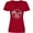 Red, variant on Inktastic Classic 1967 Birth Year Women's V-Neck T-Shirt