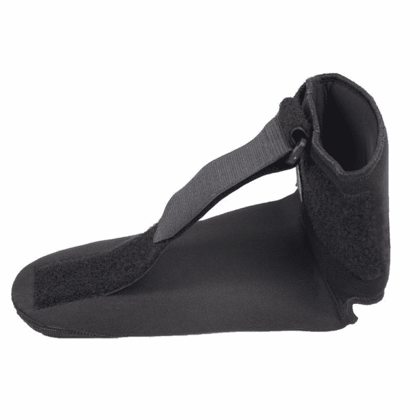 BraceAbility Plantar Fasciitis Night Sock  Soft Stretching Boot Splint for  Sleeping, Achilles Tendonitis Foot Support Brace(Medium) 