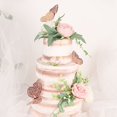 thumbnail image 6 of Balsa Circle 12 Rose Gold 4.6" 3D Butterfly Wall Decals DIY Crafts Removable Stickers, 6 of 7