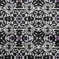 thumbnail image 1 of oneOone Cotton Jersey Black Fabric Block Dress Material Fabric Print Fabric By The Yard 58 Inch Wide-SP, 1 of 6