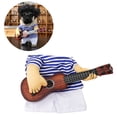 thumbnail image 3 of Disfraz de guitarra para mascotas, disfraz de guitarra para mascotas, ropa de cosplay para perros azules, ropa de guitarra para mascotas, funcionamiento suave, 3 of 8