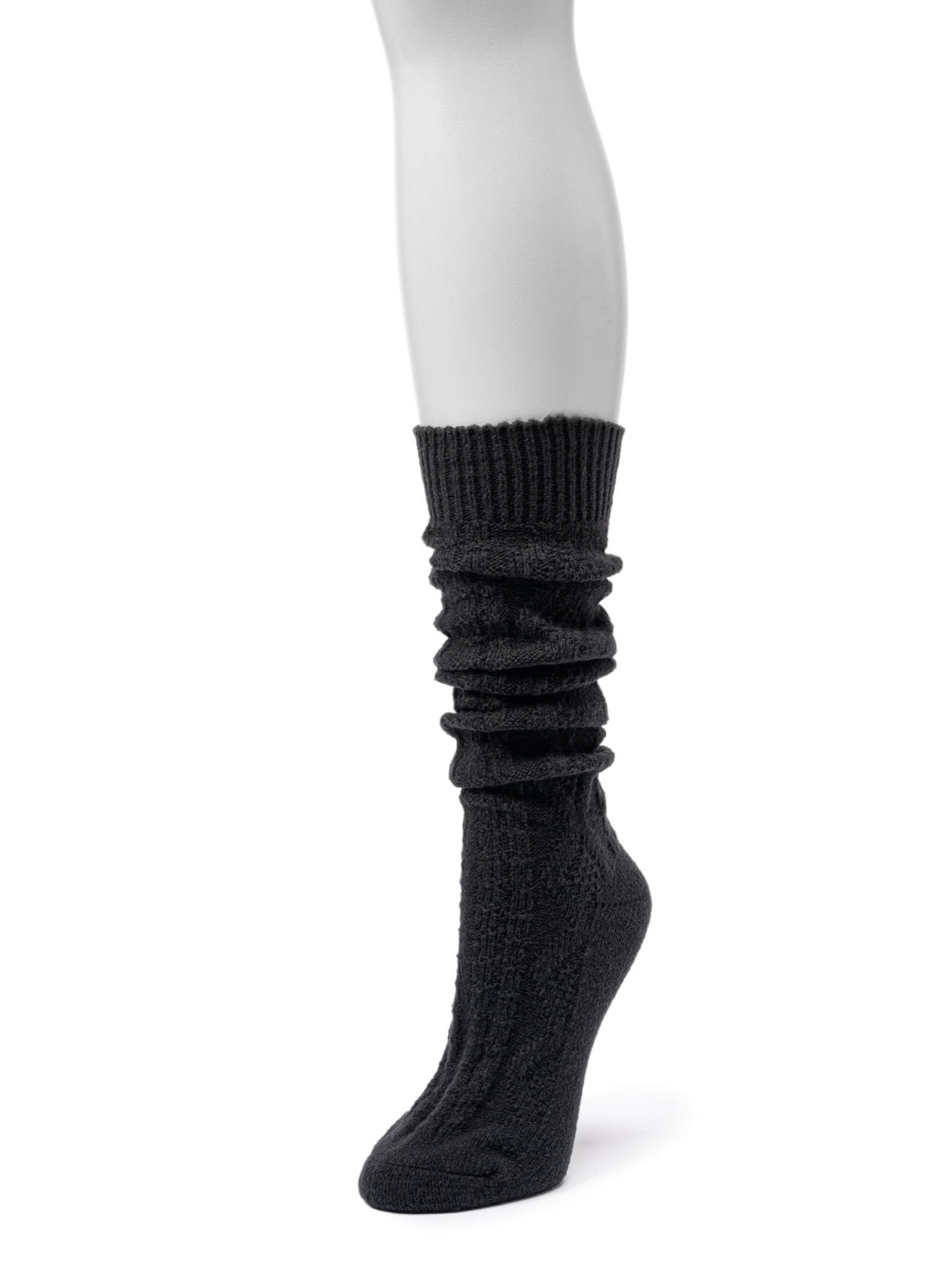 MUK LUKS Women's Fluffy Dream Knee-High Boot Sock, 1-Pack, OSFM