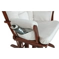 thumbnail image 4 of AFG Baby Furniture Alice Glider Chair Replacement Cushions Set, Beige, 4 of 6