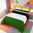 thumbnail image 2 of Erosebridal Geometric Stripes King Size Comforter Sets,Modern Striped Comforters King Size,Black Reversible,3pcs,1 Comforter and 2 Pillowcases, 2 of 7