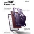 thumbnail image 2 of Dexnor for Samsung Galaxy S22 Ultra Case/6.8 inches, [Built in Screen Protector and Kickstand] Heavy Duty Military Grade Protection Shockproof Protective Cover for Samsung Galaxy S22 Ultra 5G,Purple, 2 of 6