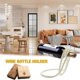 thumbnail image 4 of Pearl Necklace Wine Rack Hang Suspension Wine Bottle Holder Black, 4 of 5