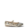 thumbnail image 6 of Time and Tru Women's Faux Leather Mary Jane Flats, 6 of 14