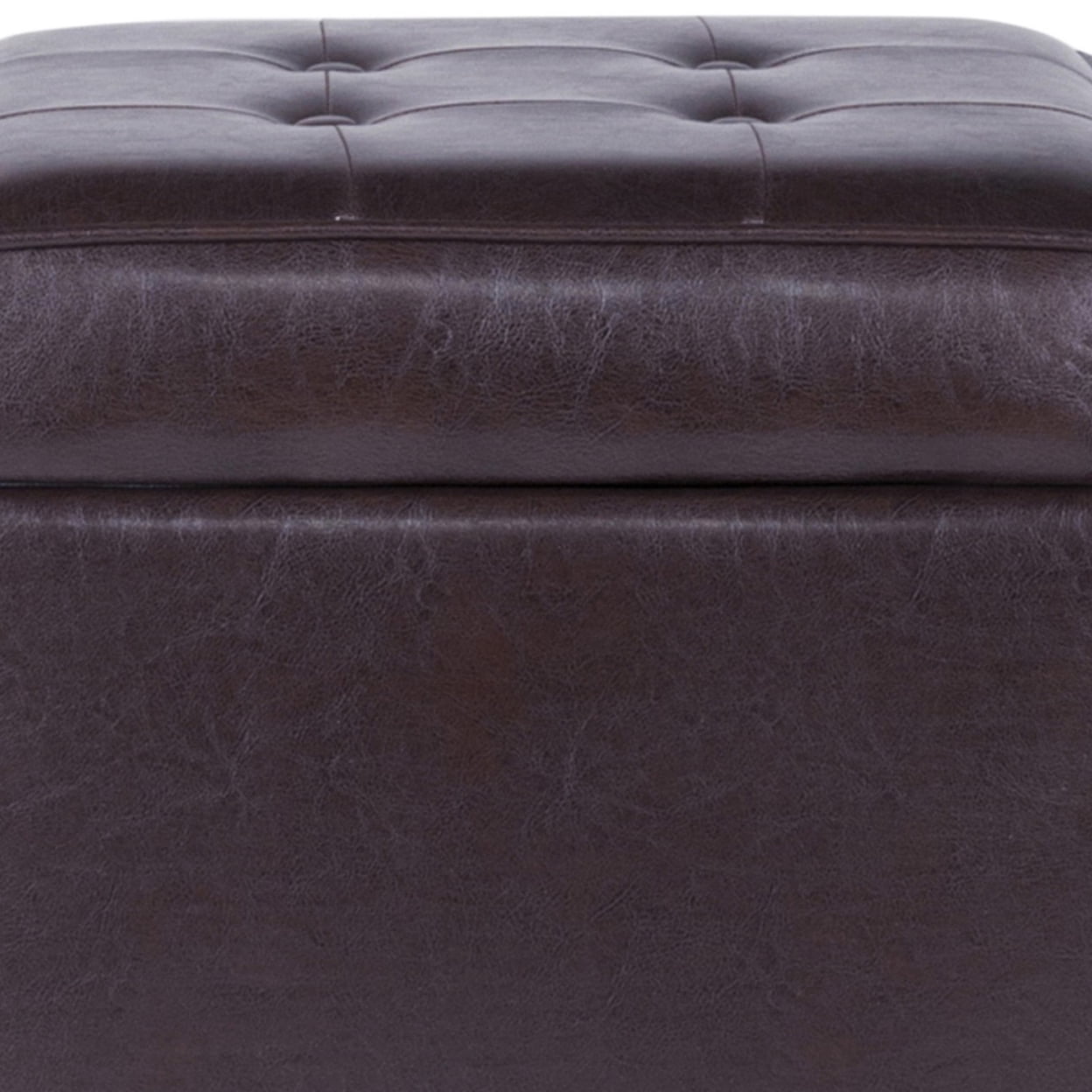 Kinfine Square Tufted Storage Ottoman