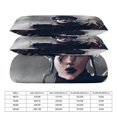 thumbnail image 4 of Wednesday Addams Housse de Couette, Ensemble de Literie 3 Pcs Impression Double Face Housse de Couette Décorative, 4 of 5