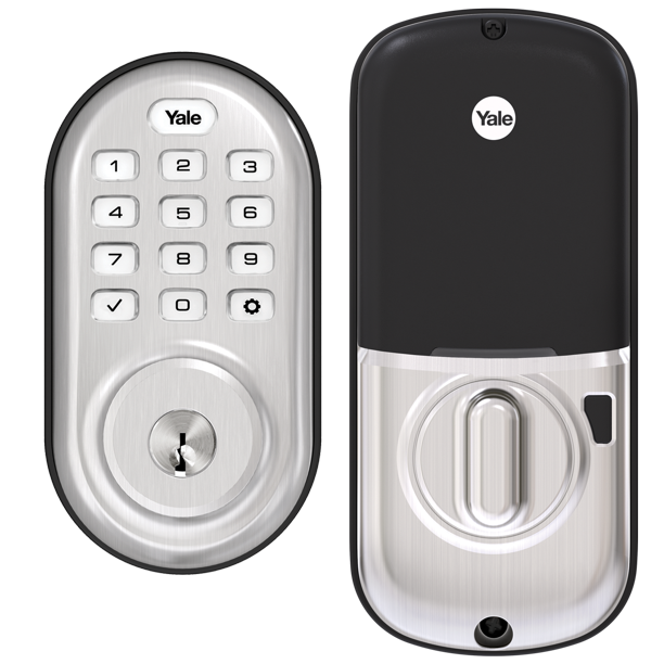 Yale Assure Lock Keypad Deadbolt Satin Nickel