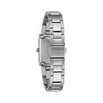 thumbnail image 2 of Caravelle Designed By Bulova Women's Classic Rectangular Stainless Steel Dress Watch 43L203, 2 of 3
