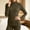 Green, variant on Long Sleeve Undershirt for Women with Built in Bra Solid Color Mock Neck Skin Friendly Base Layer Sleepwear Thermal Shirts for Women (Coffee ,XL)