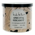 thumbnail image 2 of Nicole Miller 14.5 oz Soy Wax Blend 3 Wick Candle - Apricot & Bergamot, 2 of 2