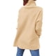 thumbnail image 3 of Suéter de cuello alto para mujer, jersey de manga larga grueso, jersey de punto de cuello alto, jersey de invierno (L), 3 of 3