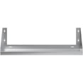 thumbnail image 4 of Express KitchQuip Stainless Steel Wall Shelf with Side Guards (36" Long x 18" Deep), 4 of 6