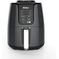 thumbnail image 1 of NINJA AF101C, Air Fryer, 3.8L Less Oil Electric Air Frying, Equipped with Crisper Plate + Multi-Layer Rack + Non Stick Basket, Programmable Control Panel, Black, 1550W, (Canadian Version) Open Box, 1 of 8