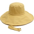thumbnail image 3 of CoCopeaunts Wide Brim Bucket Hat Women Sun Cap Casual Sport Hiking Fishing Basin Hat Summer Spring Fisherman Hat with Chin Strap, 3 of 8