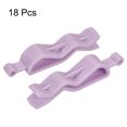 thumbnail image 3 of Uxcell Garbage Bin Clip, Kitchen Trash Can Bag Clips Waste Bin Clamp Purple 18 Pack, 3 of 5