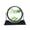 Green, variant on Gumesh Moving Sand Art Liquid Motion, 3D Sandscape Color Quicksand Decor, Round Glass Moving Sand Art Picture Relaxing Desktop Home Office Work Decor (Blue, 7 inch)