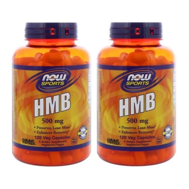 Now Foods Sports, HMB, 500 mg, 120 Veg Capsules 2 Packs Walmart