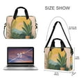 thumbnail image 3 of FORMRS 16" Laptop Bag Carrying Sleeve Case with Handle Travel Shoulder Briefcase, Boho Plants, 3 of 8
