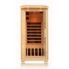 Empava Far Infrared Sauna 6 Carbon Fiber Heaters Canadian Hemlock Wood Dry Sauna Room (1-2 Person) EMPV-SRH1