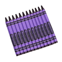 Purple Crayons Product Image Crayola Bulk Crayons Violet Regular Size 12 Per Box Set Of