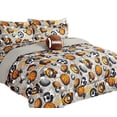 thumbnail image 2 of 6-Piece Twin Sport Football Bedding Comforter and Sheet Set for Teens, 2 of 7