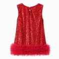 thumbnail image 4 of Toddler Girls Sparkly Dress Sleeveless A Line Birthday Party Dresses with Layered Tulle Wedding Gown, 4 of 7