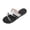 Silver, variant on Slide flat sandals for women flat Flat Arch Slide Open Toe Flat Heel flat sandals for women Stability Flatform