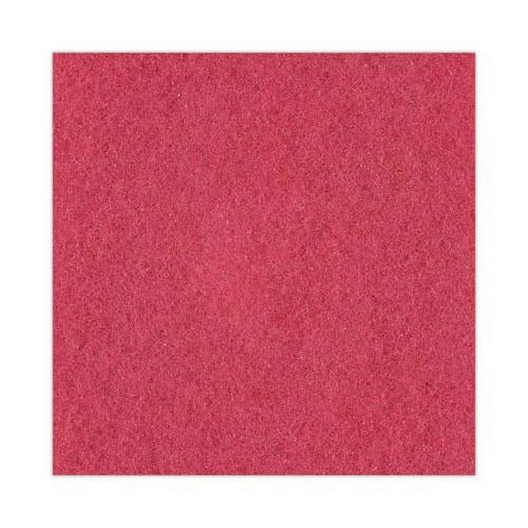 13 in. Red Buffing Floor Pad (5/Carton)