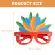 thumbnail image 2 of KAKOWELY 6 piezas de gafas de carnaval, decoraciones para fiestas de disfraces., 2 of 4